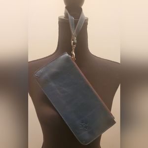 Patricia Nash Organizer Wristlet~Dark Teal